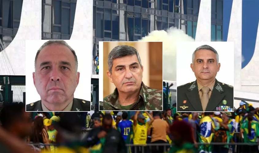 Três generais terão que se explicar à Polícia Federal