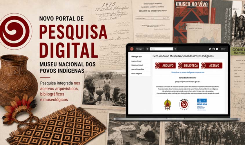 Museu dos Povos Indígenas lança portal digital de pesquisa
