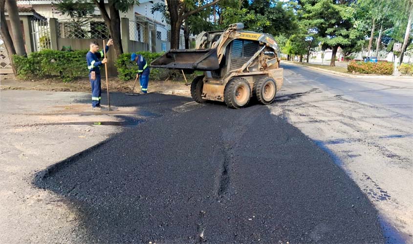 Prefeitura amplia operação Tapa-Buracos em ruas e avenidas