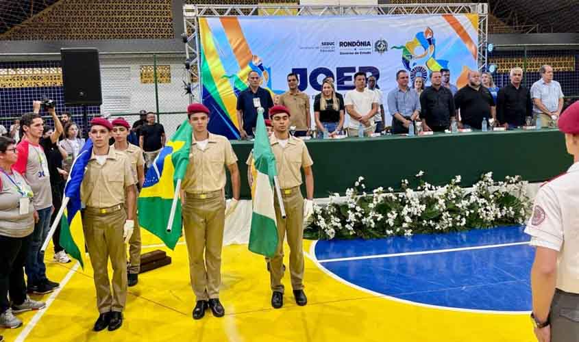 Cerimônia de abertura da fase regional Centro do Joer 2025 é realizada