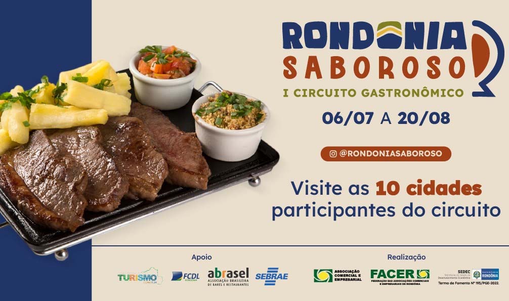 Rondônia Saboroso: Conheça os estabelecimentos participantes e os pratos criados exclusivamente para a 1ª temporada