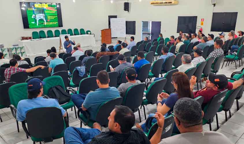Governo RO promove capacitação em manejo de gado leiteiro com foco em tecnologia e sustentabilidade