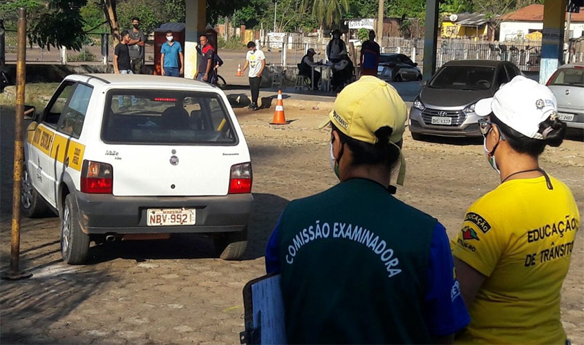 Detran retoma exames práticos de direção veicular em Rondônia