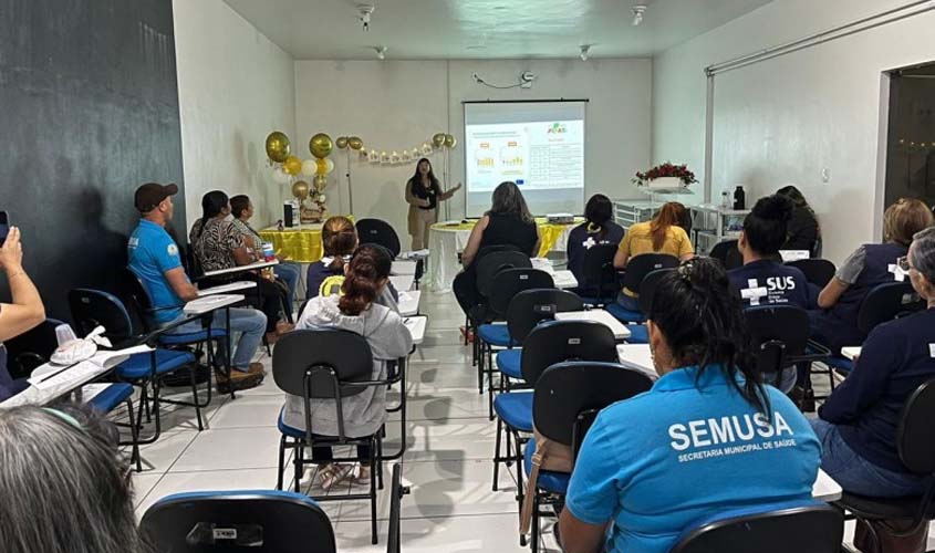 Prefeitura capacita Agentes Comunitários de Saúde sobre aleitamento materno