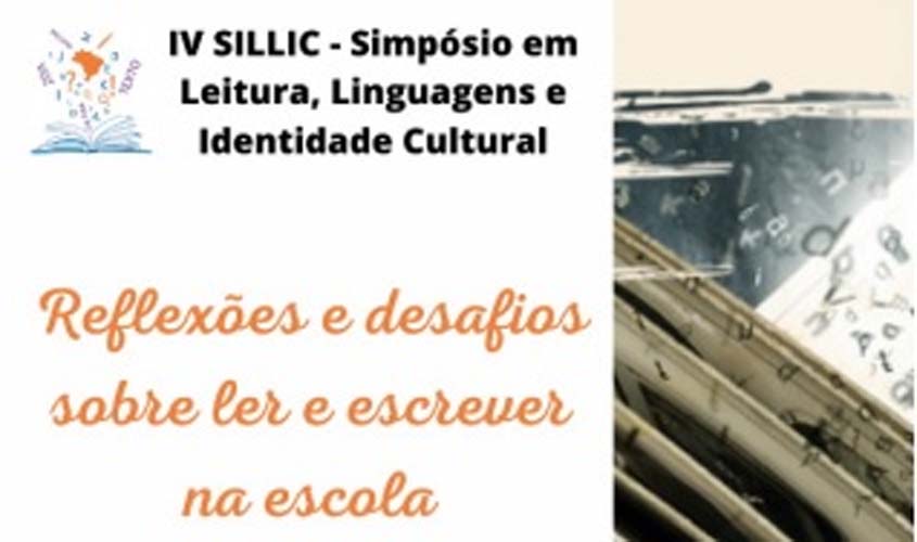 Inscrições abertas para o 4º Simpósio em Leitura, Linguagens e Identidade Cultural  do Campus