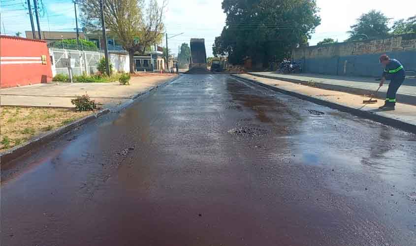 Semosp recupera vias no Nova Brasília por determinação do prefeito Affonso