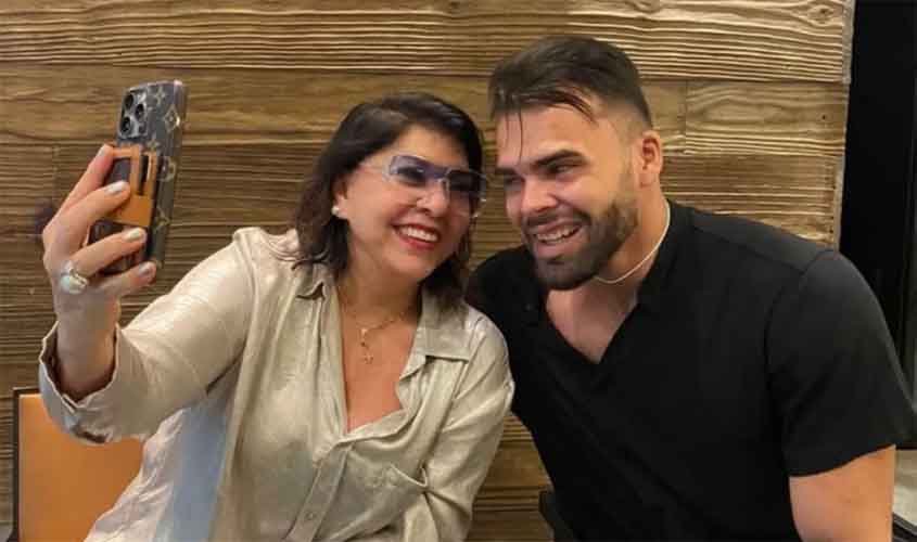 Roberta Miranda assume romance com rapaz 44 anos mais jovem