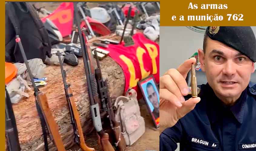 GRUPO CRIMINOSO USA ATÉ ARMAMENTO DE GUERRA PARA ENFRENTAR A PM. UM DOS BANDIDOS FOI MORTO