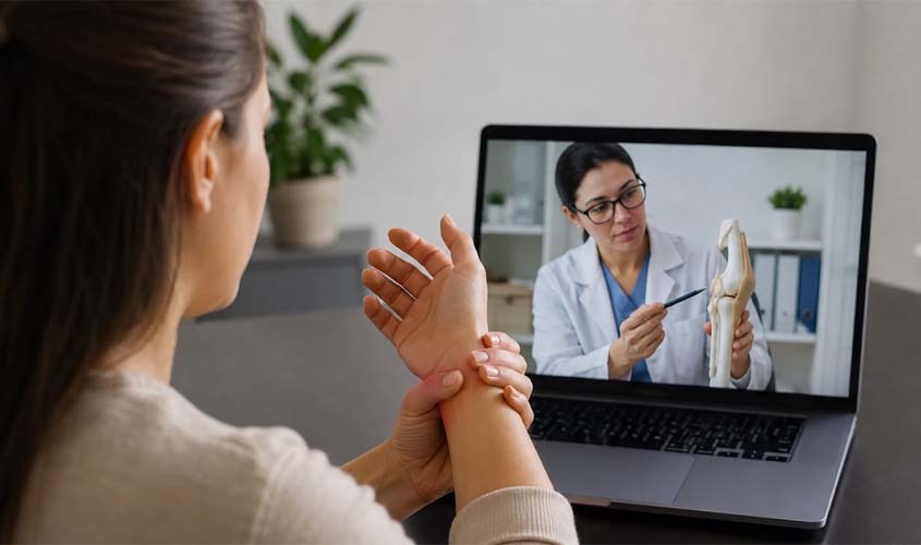 Prefeitura inicia teleconsultas em ortopedia