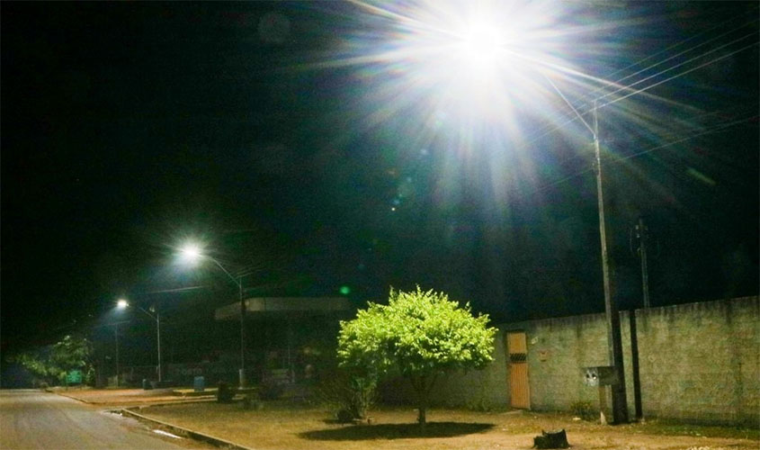 Prefeitura investe R$ 420 mil na instalação de lâmpadas de LED