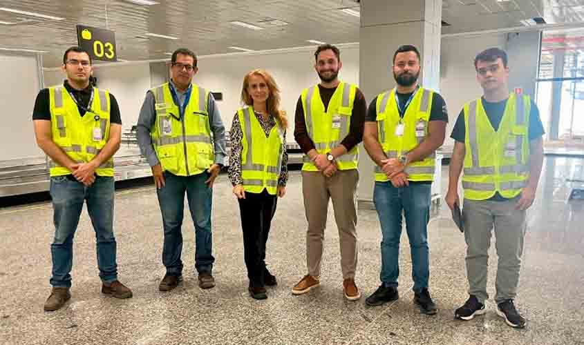 MPRO e PROCON inspecionam aeroporto de Porto Velho