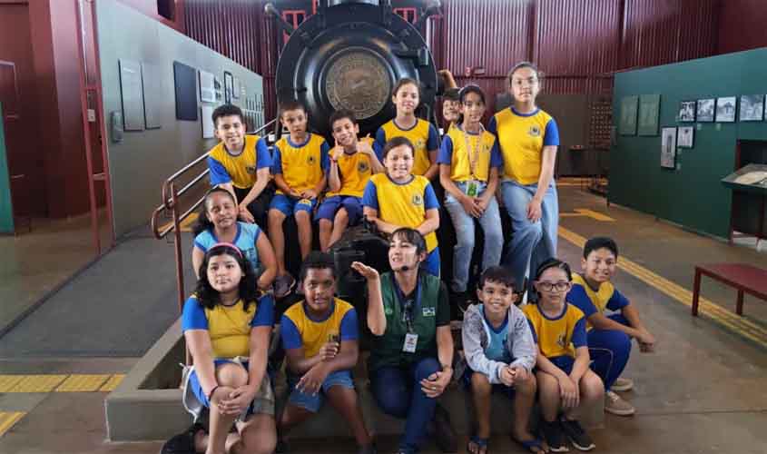 Alunos da rede municipal exploram a história e cultura de Porto Velho