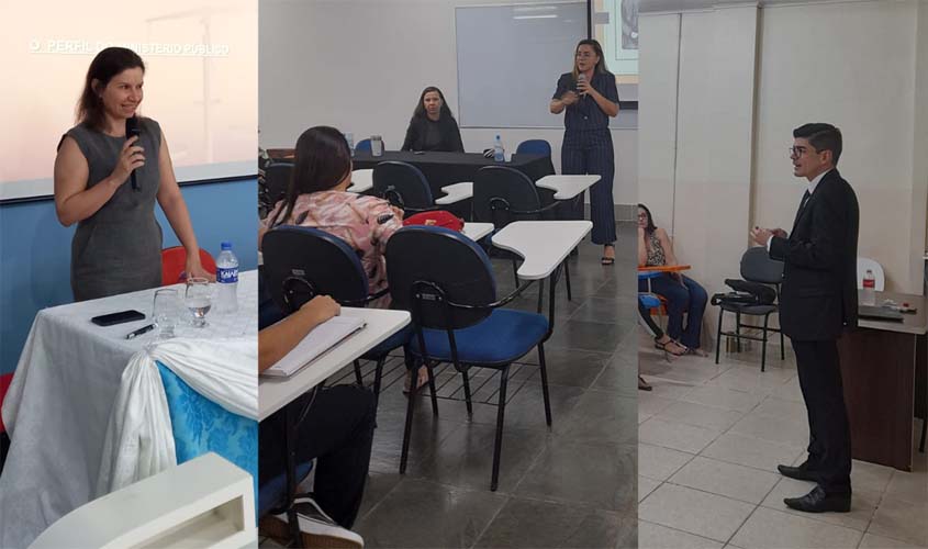 MPRO realiza debates com acadêmicos de direito em Porto Velho e Ji-Paraná