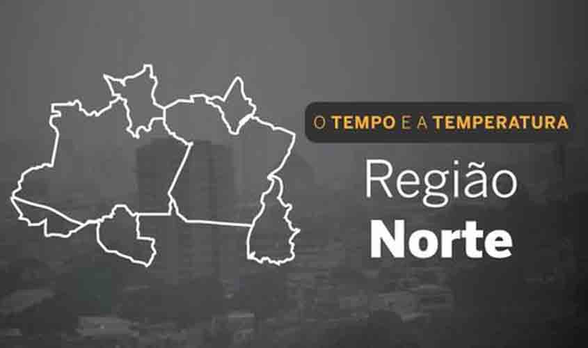 Norte terá chuvas em quase todos os estados, nesta sexta-feira (11)