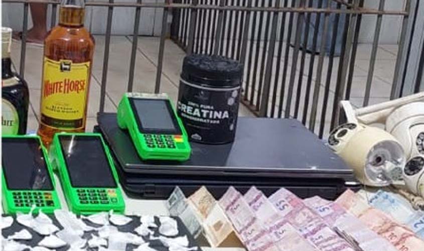 5º BPM – PM fecha conveniência da droga em Porto Velho