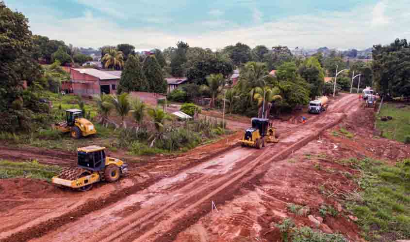 Obra de Infraestrutura urbana destaque na Zona da Mata