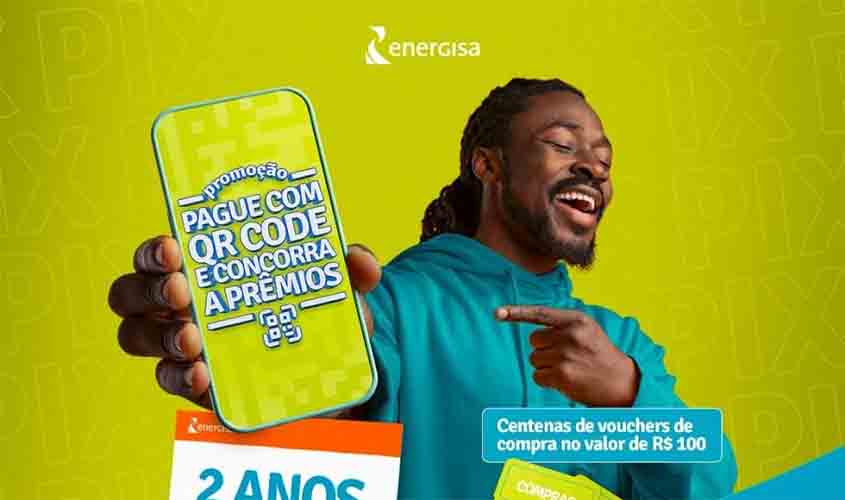 Clientes da Energisa ainda podem concorrer a prêmios ao pagar conta de luz com QR Code