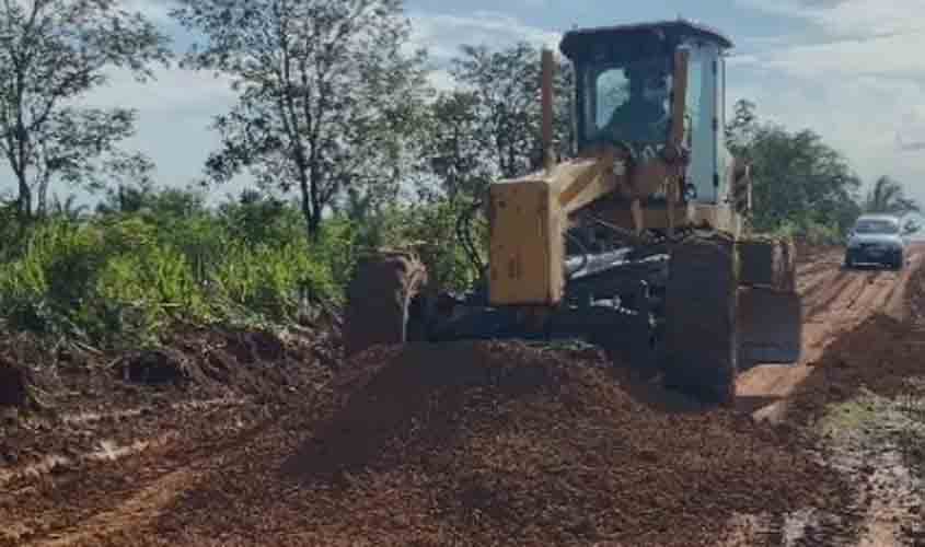 Prefeitura recupera Linha 9, na comunidade rural Vila da Penha