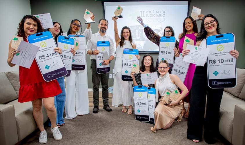 TJRO premia imprensa no II Prêmio Judiciário Rondoniense