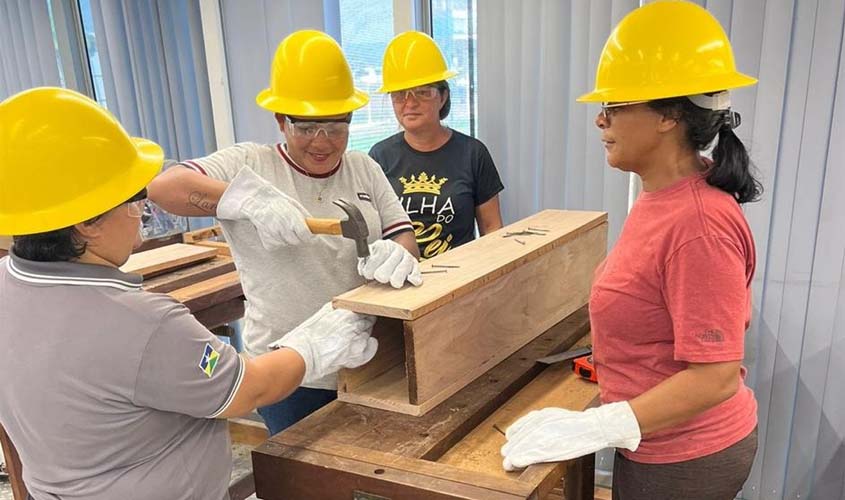 SENAI-RO abre oportunidades para mulheres na construção civil