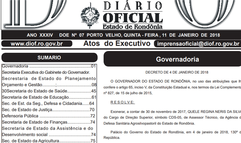 Governo de Rondônia bloqueia em fevereiro salário de 7,8 mil que não se recadastraram; desbloqueio ocorre em 10 dias