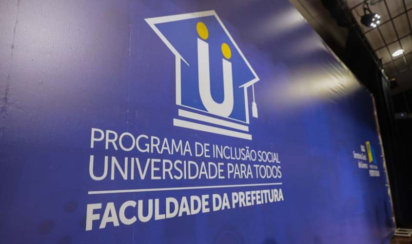 Faculdade da Prefeitura oferta 415 vagas; inscrições vão até dia 21 de janeiro