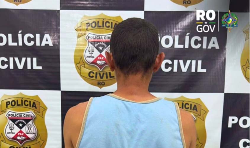 Suspeito é detido por estupro de vulnerável 