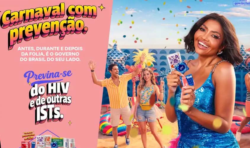 Carnaval: governo reforça uso de camisinha