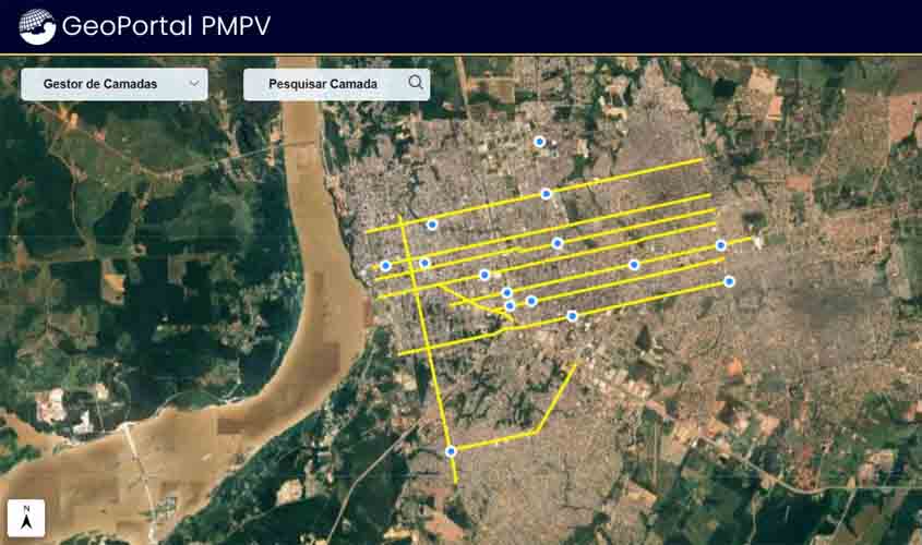 Veja como consultar a localização dos radares eletrônicos pelo Geoportal da Prefeitura de Porto Velho