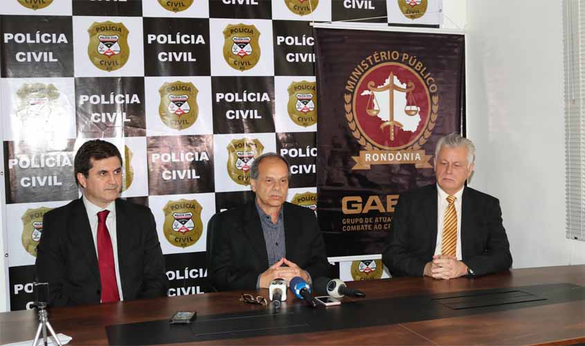  Ministério Público do Estado, MP de Contas e Polícia Civil explicam alvos da segunda fase da Operação Pau Oco