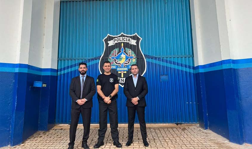 Comacrim vistoria Unidade Prisional de Cerejeiras e construção do parlatório