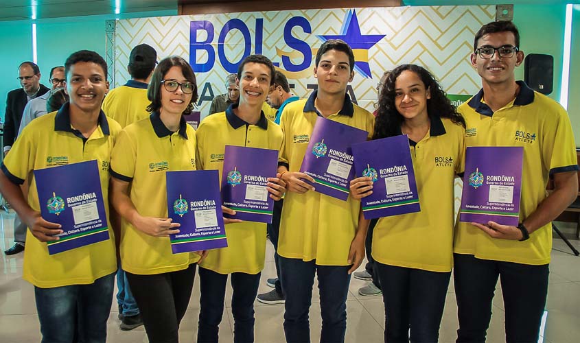 Desportistas recebem Bolsa Atleta como incentivo ao desenvolvimento do esporte em Rondônia