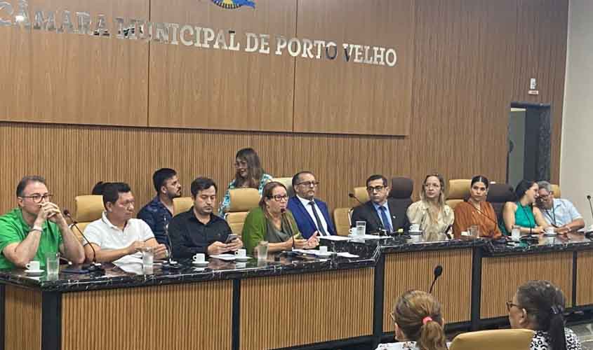 OAB Rondônia debate desafios da saúde pública em audiência na Câmara de Porto Velho