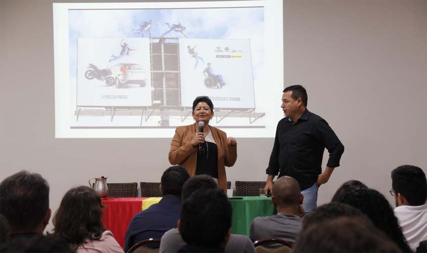 Diretora do Detran classifica educação de trânsito como prioridade do Governo de Rondônia