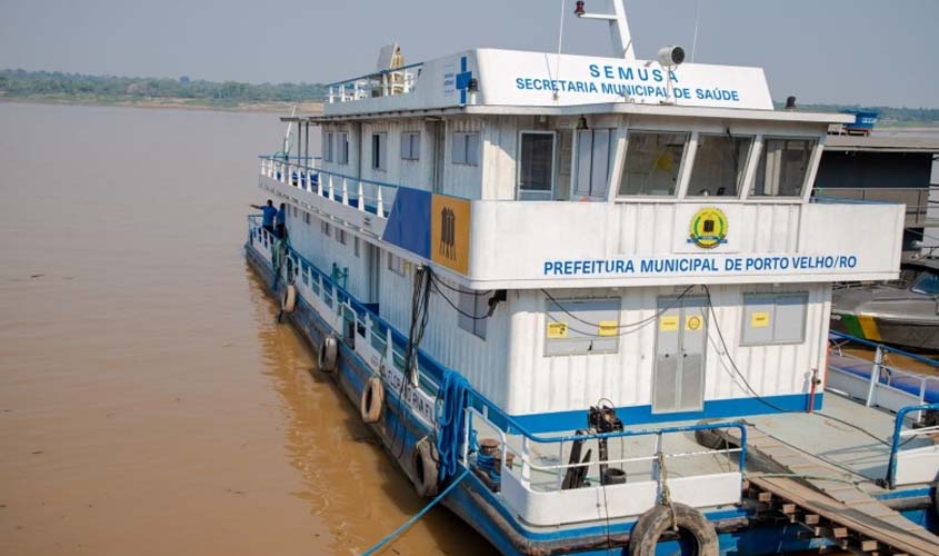 Barco Saúde retoma atendimentos nos distritos de Porto Velho