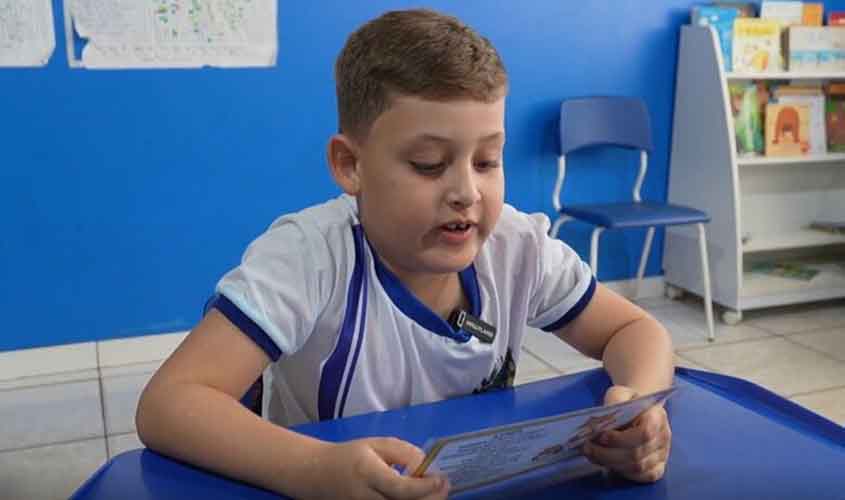 Com apoio do Tribunal de Contas, Rondônia lidera alfabetização de crianças na região Norte e conquista 6º lugar no Brasil