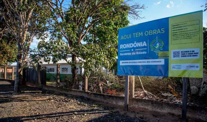 Investimento do governo de RO em reforma de escola beneficia comunidade do distrito de Vila Marcão