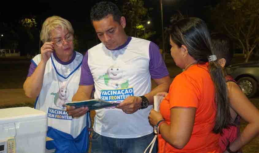 Município recebe pela terceira vez 'Operação Vacinação Sem Fronteiras'