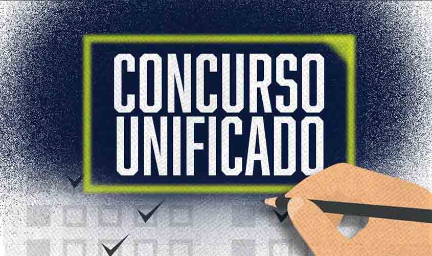 Concurso Unificado: mais de 54 mil candidatos solicitaram atendimento