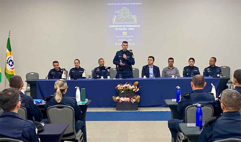 Encontro de comandantes de frações fortalece a atuação da Polícia Militar nas diversas regiões do estado
