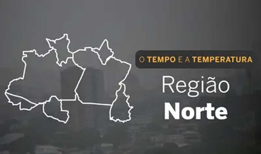 Norte terá calor e chuva isolada nesta quarta (12)