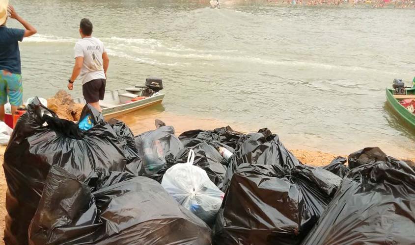 Semusb recolhe várias toneladas de resíduos durante Festival de Calderita