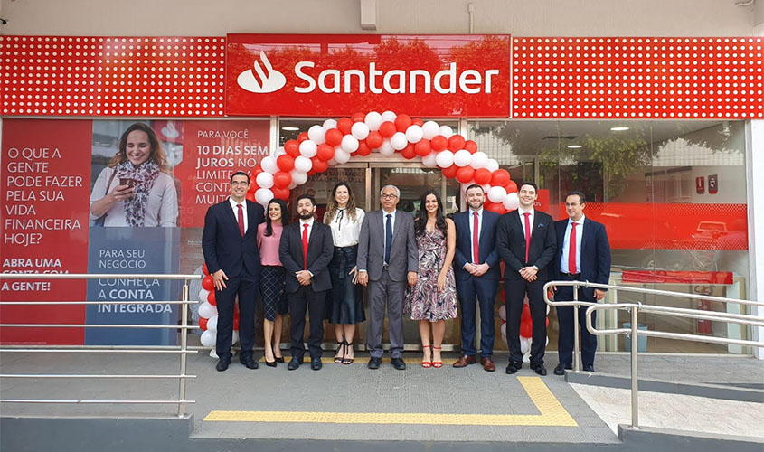 Santander abre agência em Cacoal