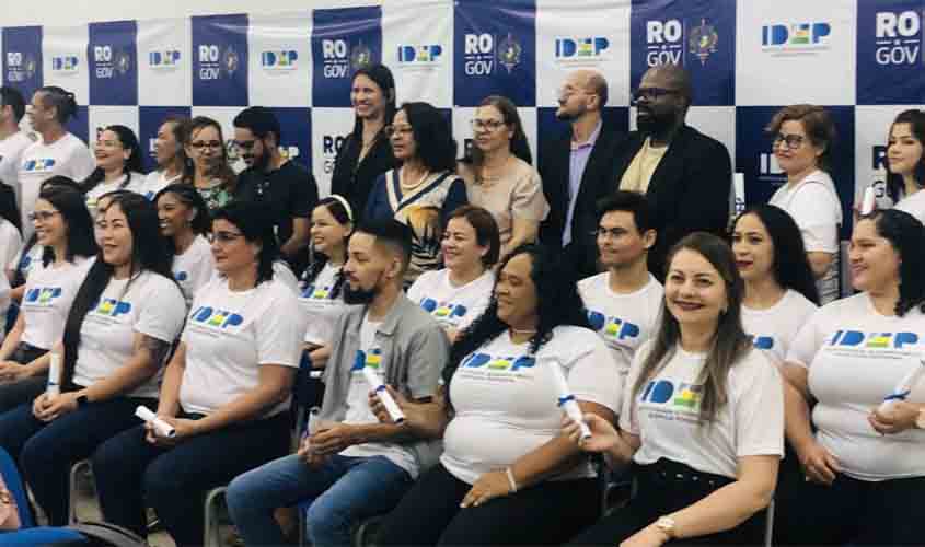 Alunos em três cursos técnicos profissionalizantes do Idep se formam em Porto Velho 