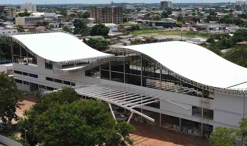 Nova Rodoviária de Porto Velho, construída com recursos de emenda da Mariana Carvalho, será inaugurada este ano