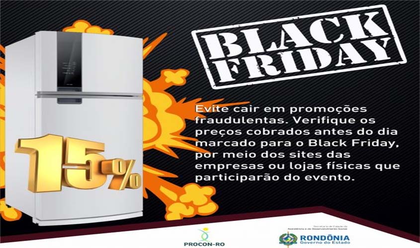 Procon de Rondônia dá dicas aos consumidores que pretendem comprar produtos na Black Friday
