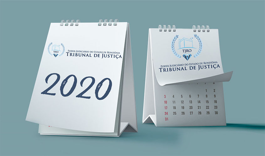 Publicado o Calendário de feriados para o exercício de 2020 do TJRO