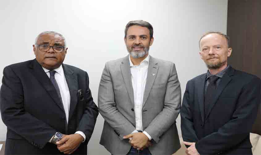 Corregedoria do TJRO recebe visita institucional do prefeito eleito de Porto Velho