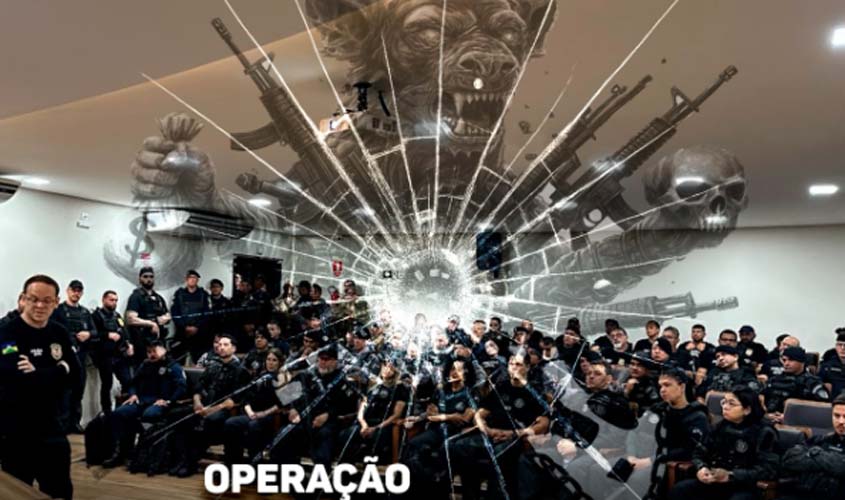 PC e Sesdec realizam operação contra organização criminosa