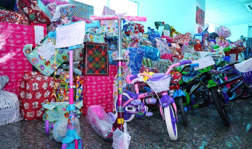 Governo de RO bate recorde de presentes na campanha